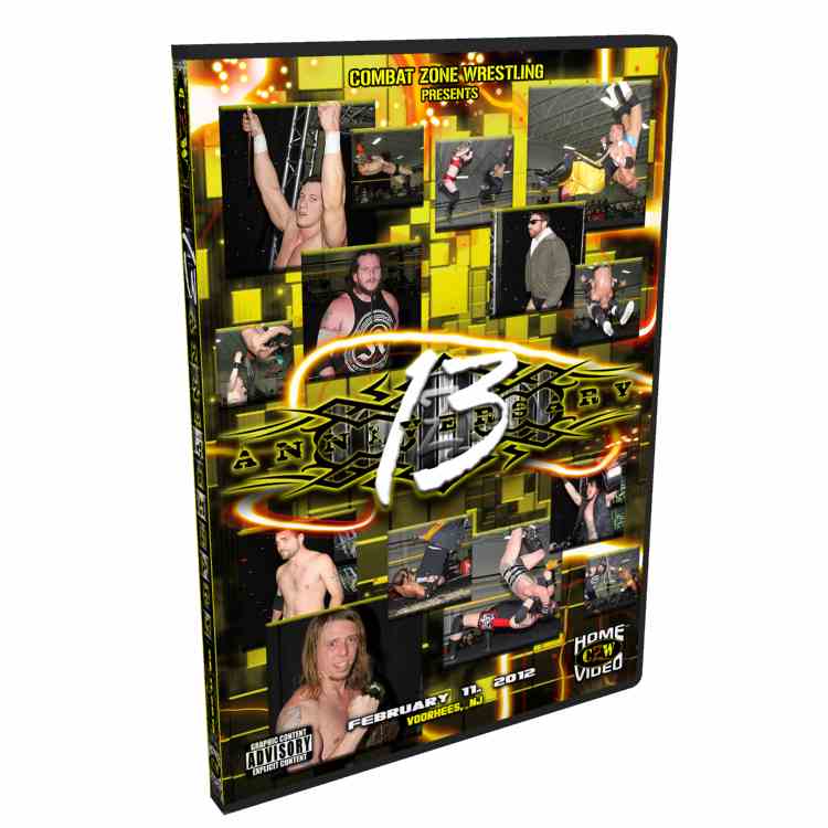 CZW DVD February 11, 2012 "13th Anniversary Show" - Voorhess, NJ CZW DVD February 11, 2012 "13th Anniversary Show" - Voorhess, NJ