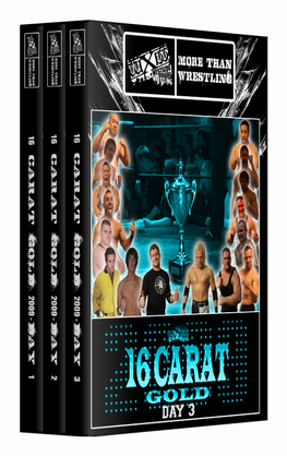 DVD: wXw 16 Carat Gold 2009 - 8 DVD Set - 6.-8.3.09 Oberhausen DVD: wXw 16 Carat Gold 2009 - 8 DVD Set - 6.-8.3.09 Oberhausen