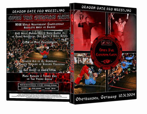 DVD: Dragon Gate European Tour 2009 - complete dvd set DVD: Dragon Gate European Tour 2009 - complete dvd set