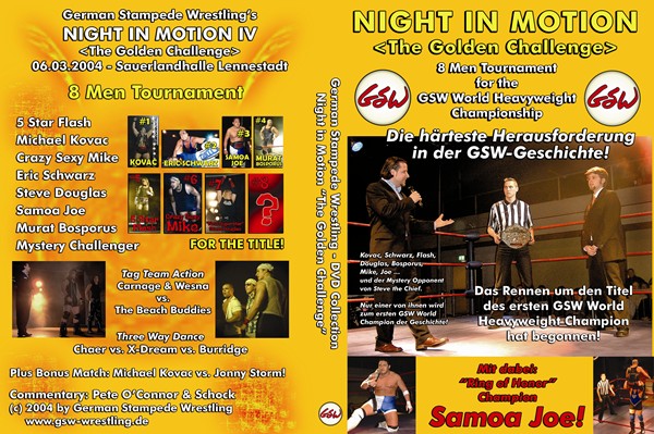 GSW DVD: GSW Night in Motion IV - 06.03.2004, Lennestadt