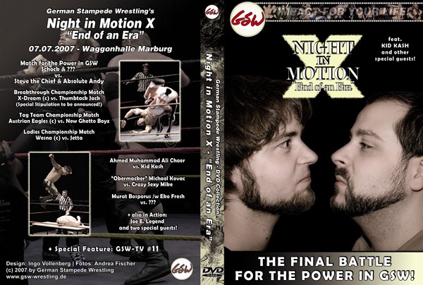 GSW DVD: GSW Night in Motion X - 07.07.2007, Marburg