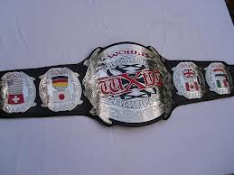 wXw Unified World Wrestling Championship Belt